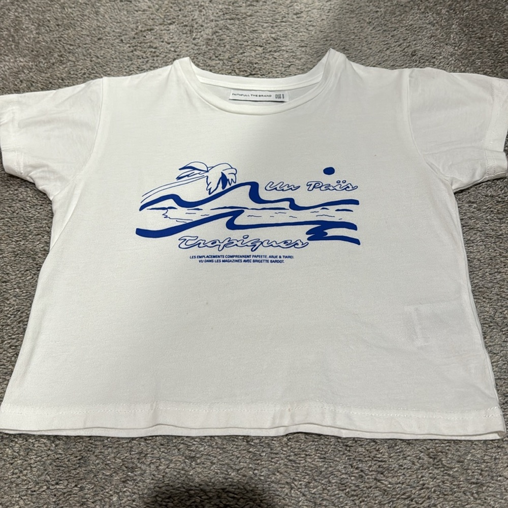 EXCLUSIVE Faithfull The Brand Les Tropiques Tee